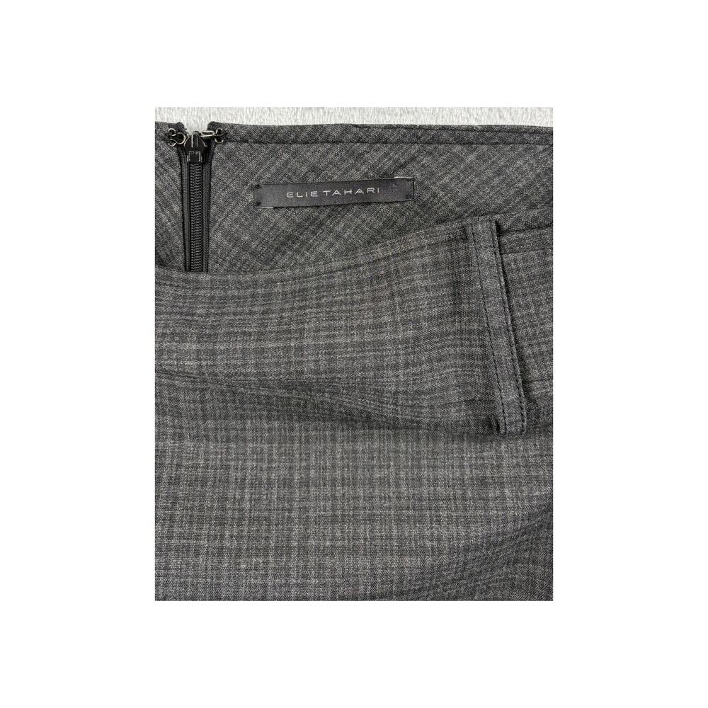 Elie Tahari Gray Plaid Pencil Skirt – No Size Tag (Approx. Women’s Medium) - Picture 8 of 8